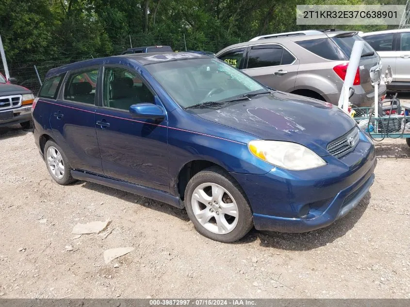 2T1KR32E37C638901 2007 Toyota Matrix Xr