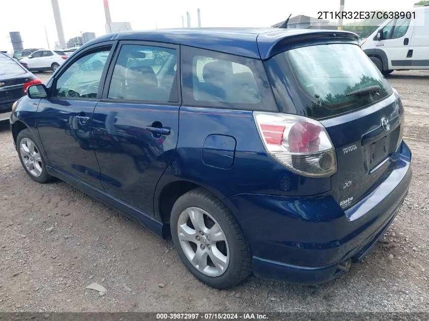 2T1KR32E37C638901 2007 Toyota Matrix Xr