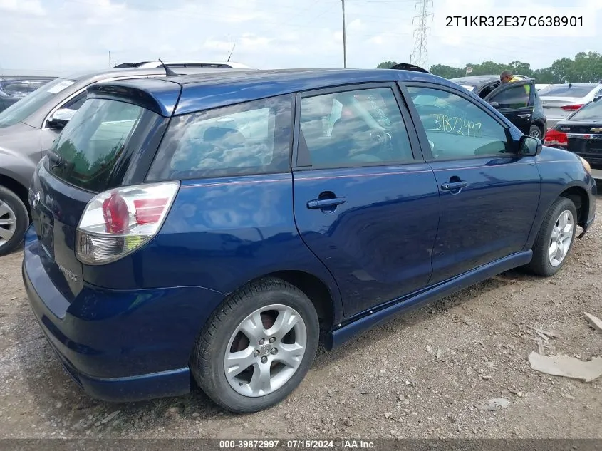 2T1KR32E37C638901 2007 Toyota Matrix Xr