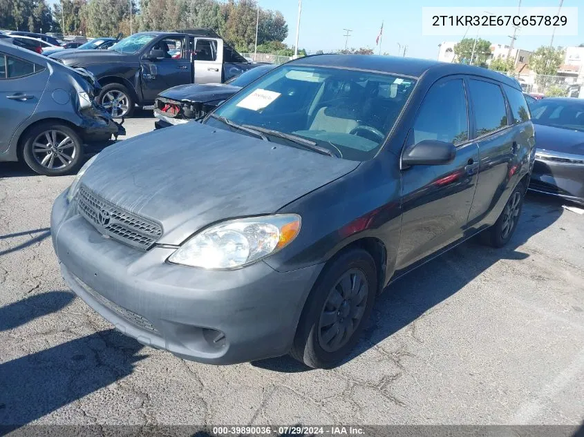 2T1KR32E67C657829 2007 Toyota Matrix