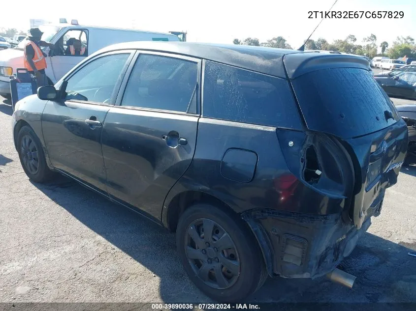 2T1KR32E67C657829 2007 Toyota Matrix