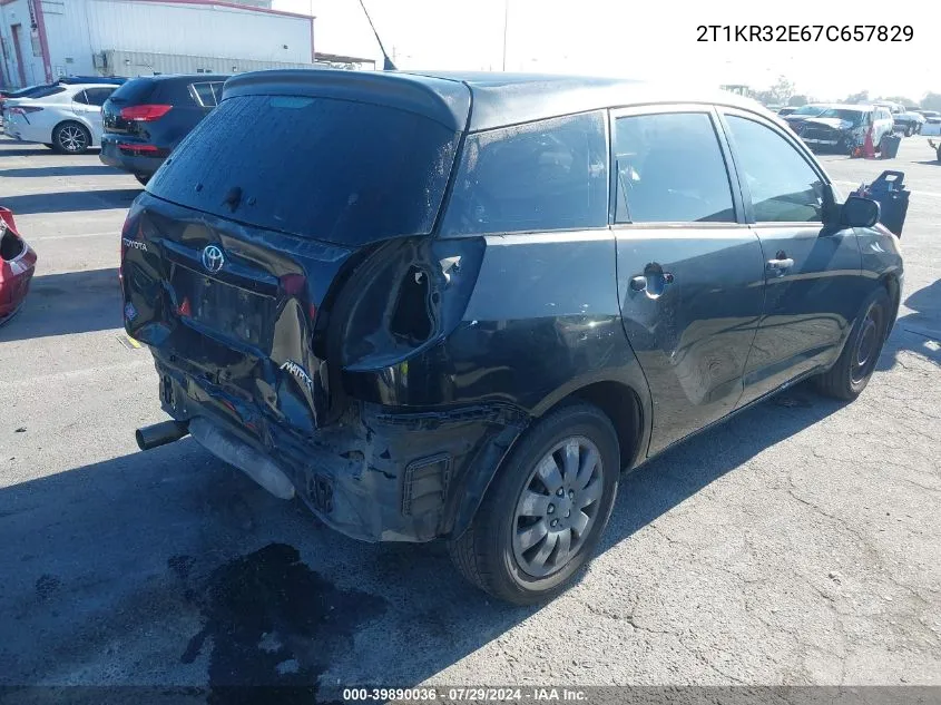 2T1KR32E67C657829 2007 Toyota Matrix