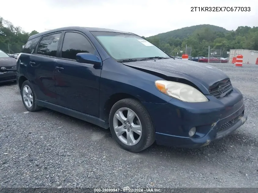 2T1KR32EX7C677033 2007 Toyota Matrix Xr