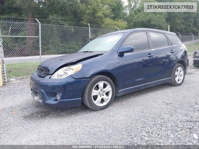 2T1KR32EX7C677033 2007 Toyota Matrix Xr