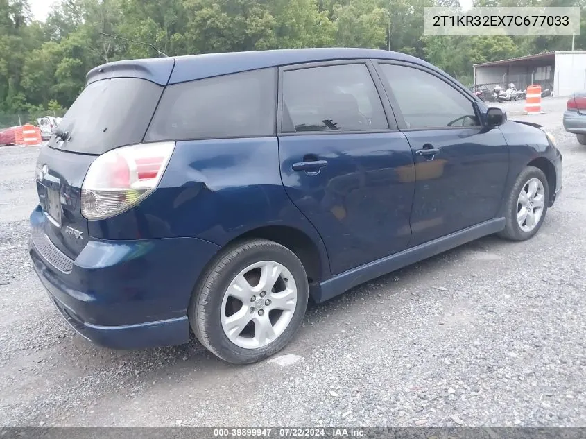 2T1KR32EX7C677033 2007 Toyota Matrix Xr