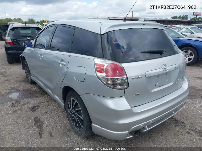 2T1KR32E07C641982 2007 Toyota Matrix Xr