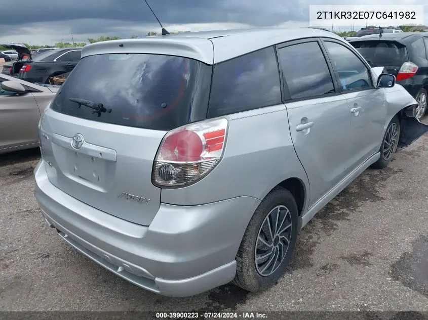 2T1KR32E07C641982 2007 Toyota Matrix Xr