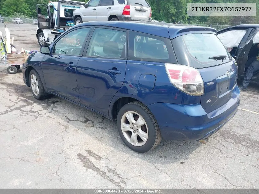 2T1KR32EX7C657977 2007 Toyota Matrix Xr