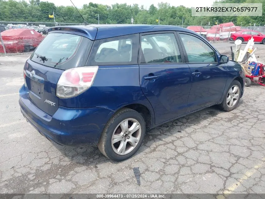 2T1KR32EX7C657977 2007 Toyota Matrix Xr