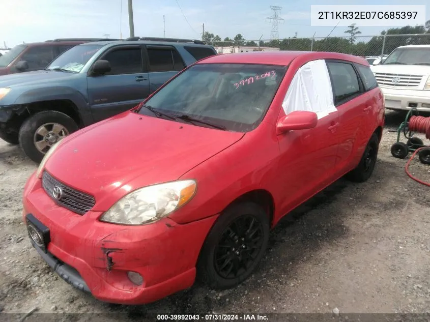 2T1KR32E07C685397 2007 Toyota Matrix Xr