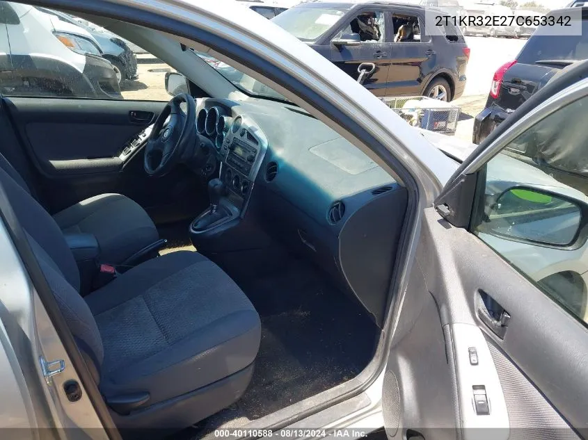 2T1KR32E27C653342 2007 Toyota Matrix