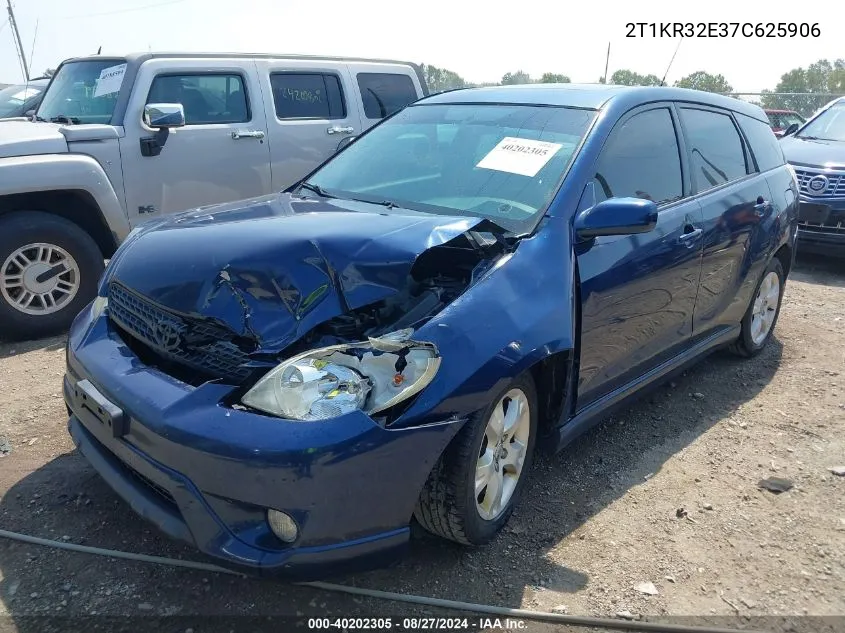 2T1KR32E37C625906 2007 Toyota Matrix Xr