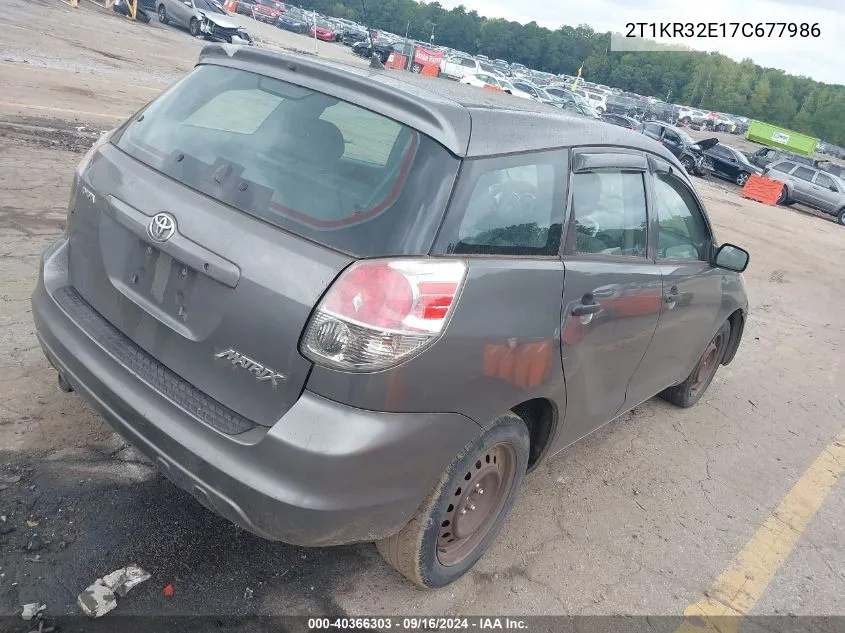 2T1KR32E17C677986 2007 Toyota Matrix