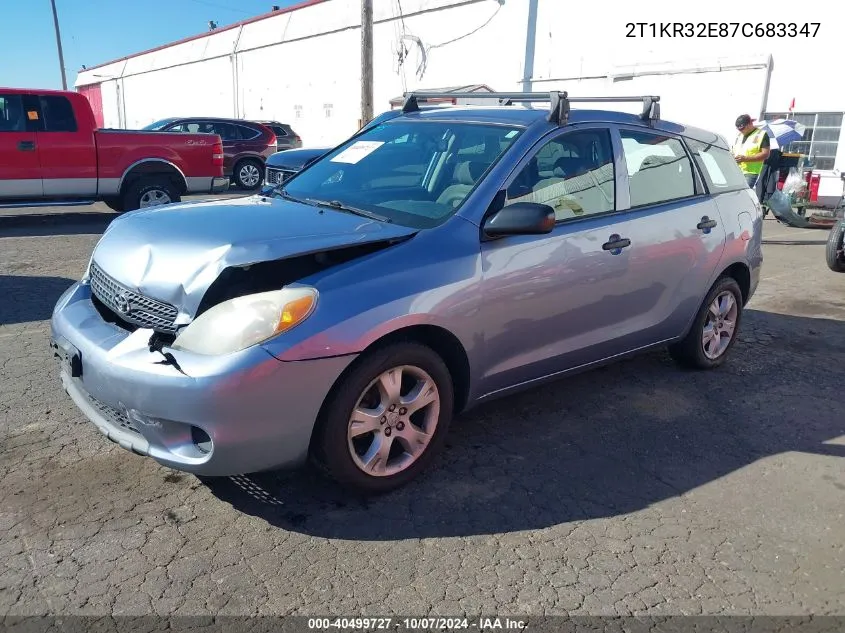 2T1KR32E87C683347 2007 Toyota Matrix