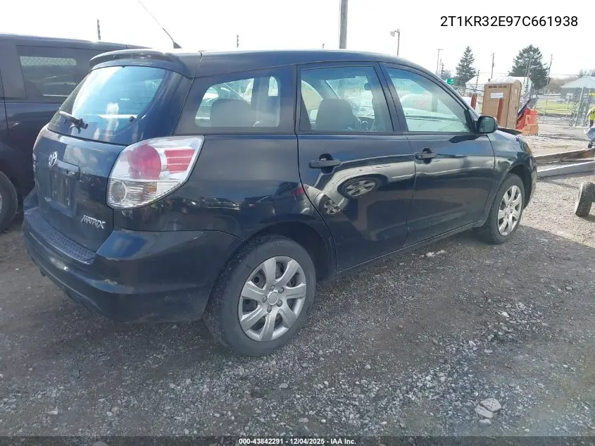 2T1KR32E97C661938 2007 Toyota Matrix