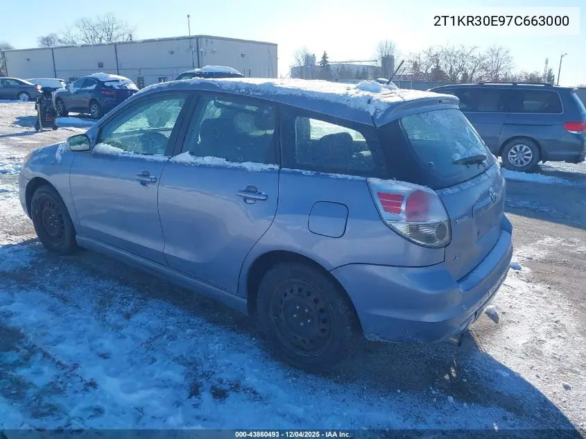 2T1KR30E97C663000 2007 Toyota Matrix Xr