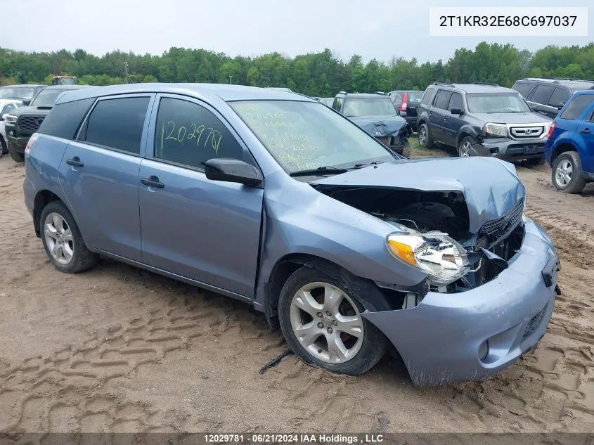 2T1KR32E68C697037 2008 Toyota Matrix Xr