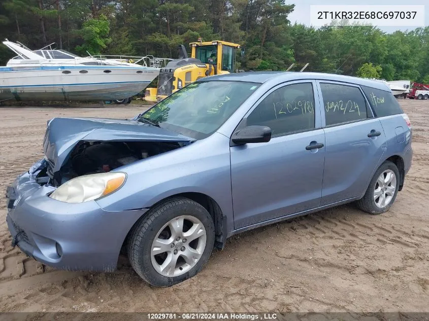 2T1KR32E68C697037 2008 Toyota Matrix Xr