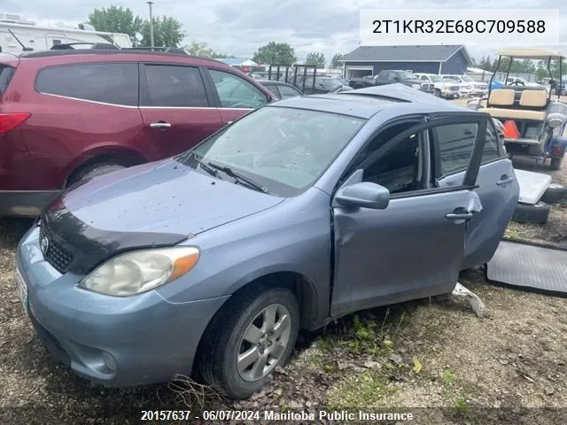 2T1KR32E68C709588 2008 Toyota Matrix Xr