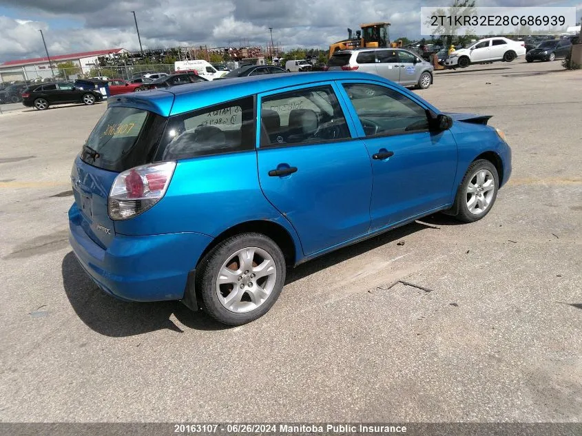 2T1KR32E28C686939 2008 Toyota Matrix