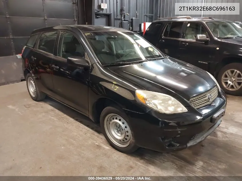 2008 Toyota Matrix VIN: 2T1KR32E68C696163 Lot: 39436529