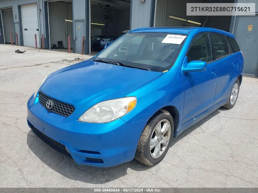 2T1KR32E88C715621 2008 Toyota Matrix Xr