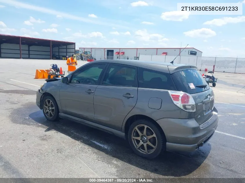 2T1KR30E58C691233 2008 Toyota Matrix Xr