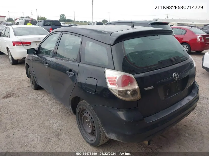 2T1KR32E58C714779 2008 Toyota Matrix