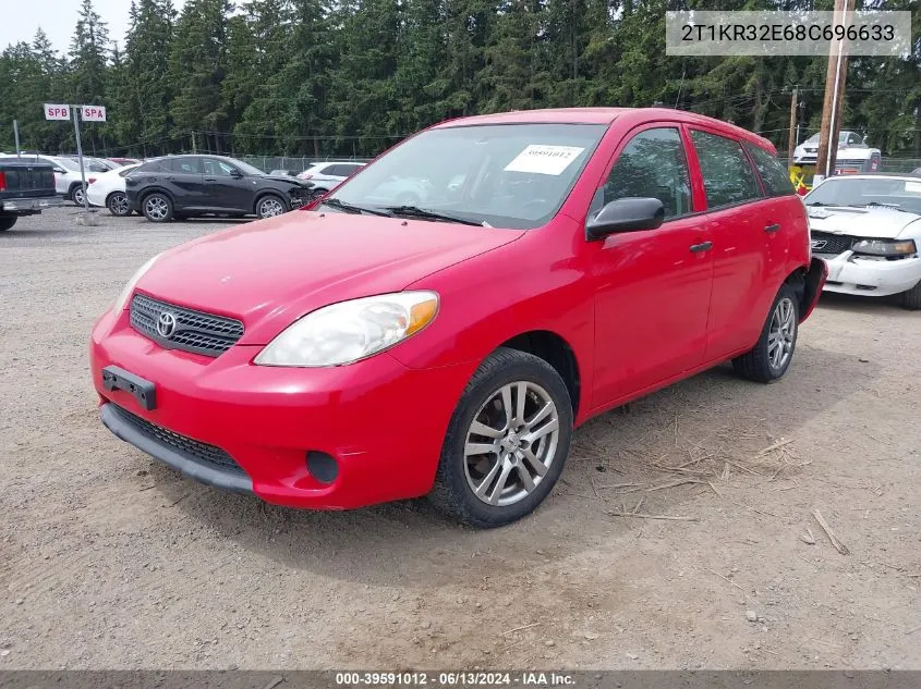 2T1KR32E68C696633 2008 Toyota Matrix