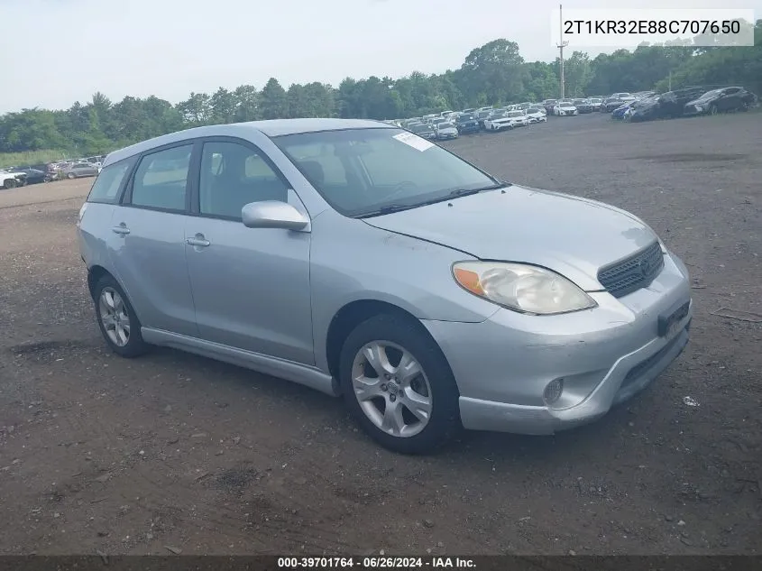 2T1KR32E88C707650 2008 Toyota Matrix Xr