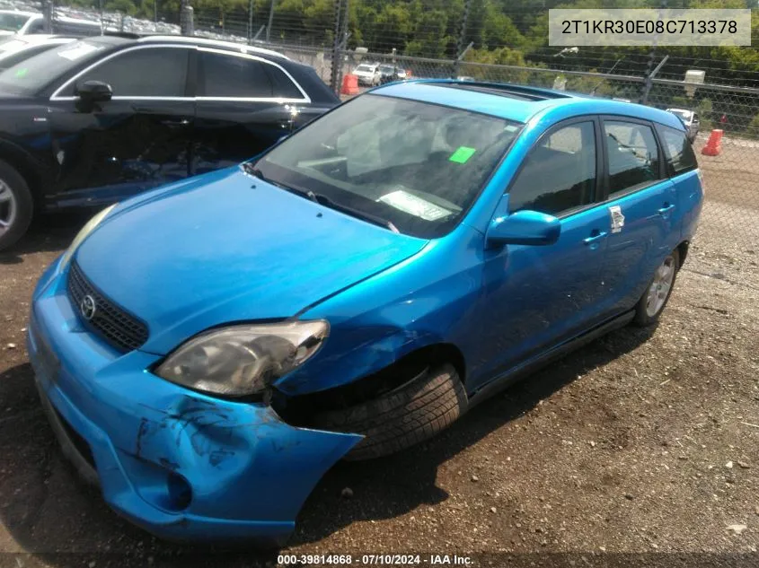 2T1KR30E08C713378 2008 Toyota Matrix Xr