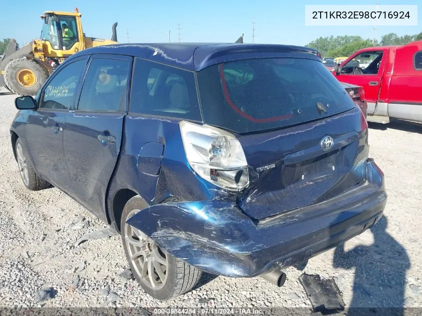 2T1KR32E98C716924 2008 Toyota Matrix