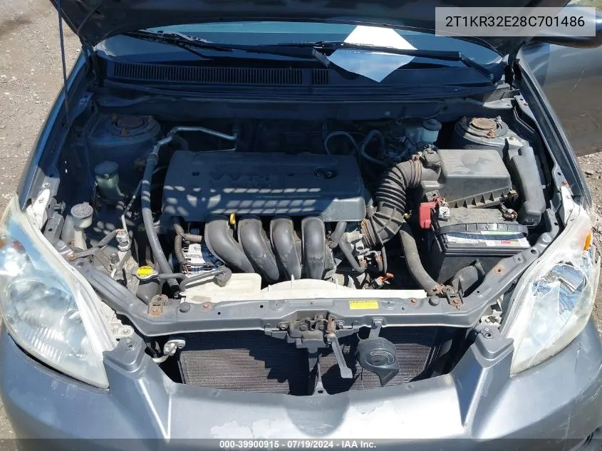 2T1KR32E28C701486 2008 Toyota Matrix