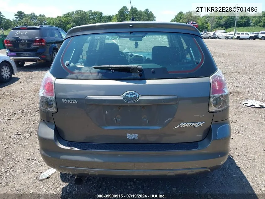 2T1KR32E28C701486 2008 Toyota Matrix