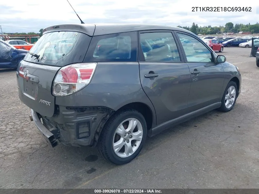 2T1KR32E18C693462 2008 Toyota Matrix Xr