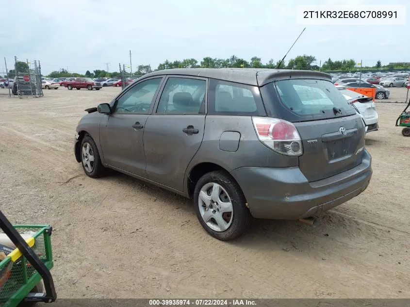 2T1KR32E68C708991 2008 Toyota Matrix