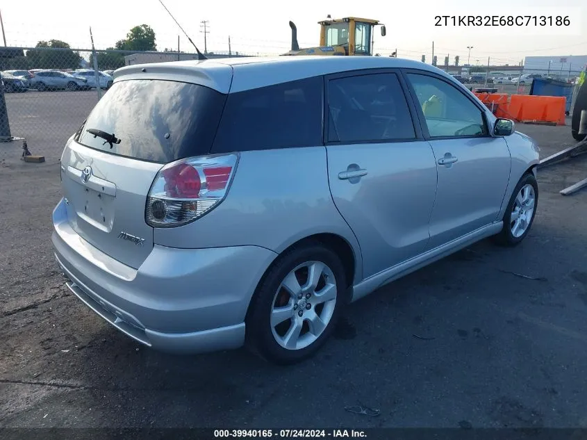 2T1KR32E68C713186 2008 Toyota Matrix Xr