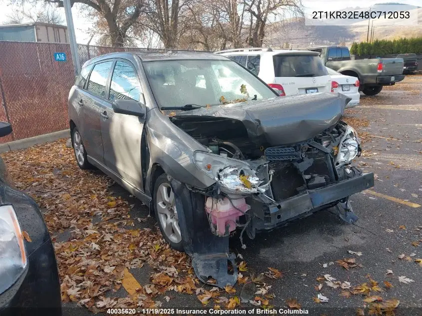 2T1KR32E48C712053 2008 Toyota Corolla Matrix Xr