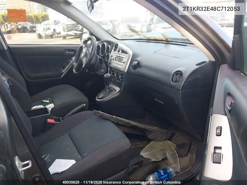 2T1KR32E48C712053 2008 Toyota Corolla Matrix Xr