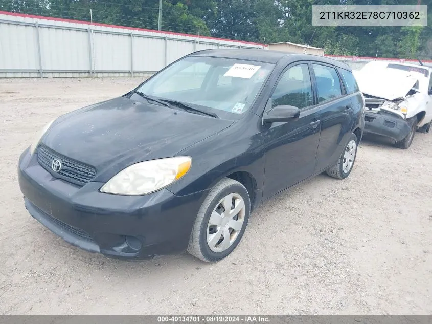 2T1KR32E78C710362 2008 Toyota Matrix