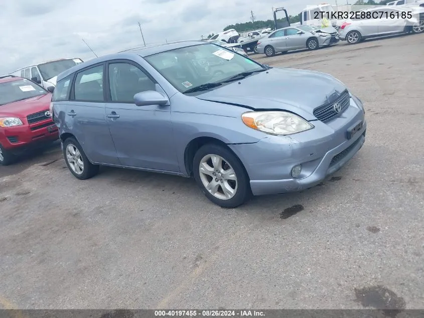 2T1KR32E88C716185 2008 Toyota Matrix Xr