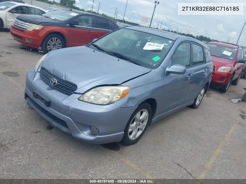 2T1KR32E88C716185 2008 Toyota Matrix Xr