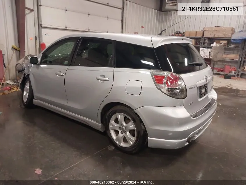 2T1KR32E28C710561 2008 Toyota Matrix Xr