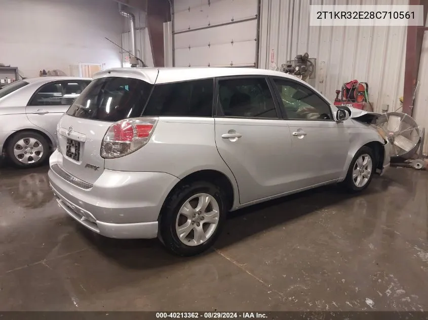 2T1KR32E28C710561 2008 Toyota Matrix Xr