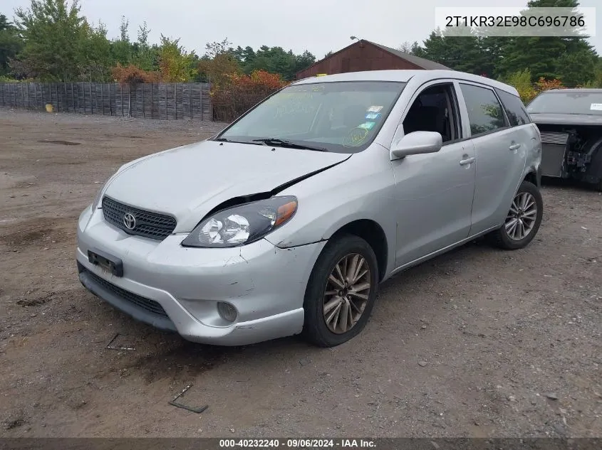 2T1KR32E98C696786 2008 Toyota Matrix Xr