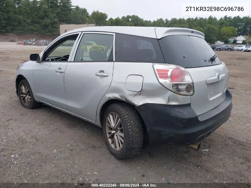 2T1KR32E98C696786 2008 Toyota Matrix Xr