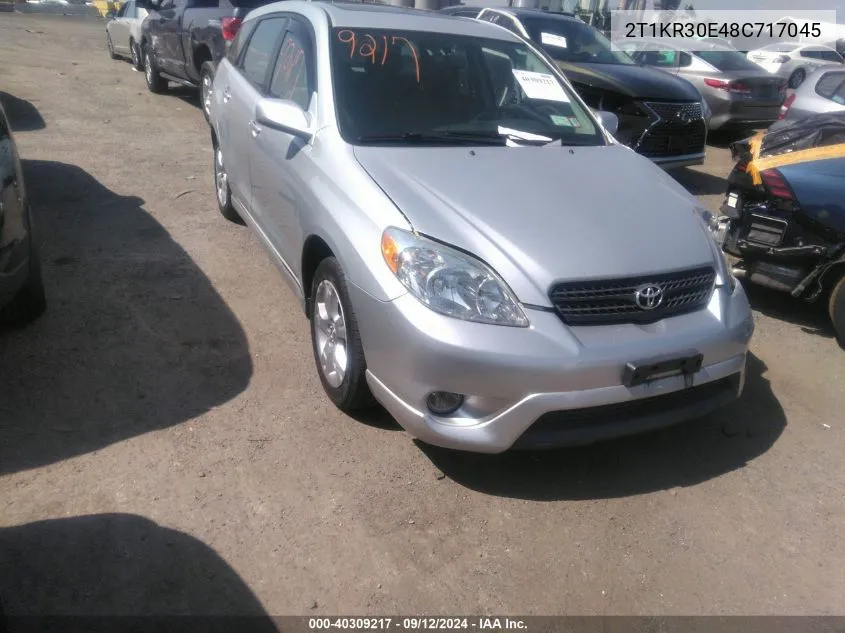 2T1KR30E48C717045 2008 Toyota Matrix Xr