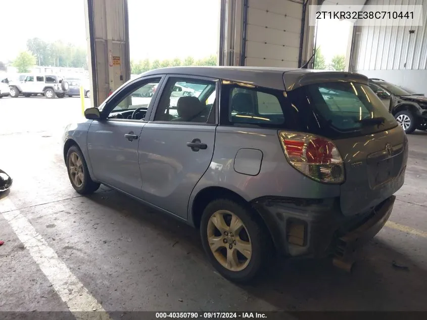 2T1KR32E38C710441 2008 Toyota Matrix