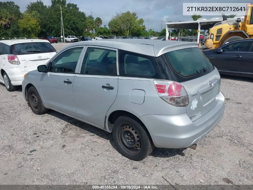 2T1KR32EX8C712641 2008 Toyota Corolla Matrix Xr