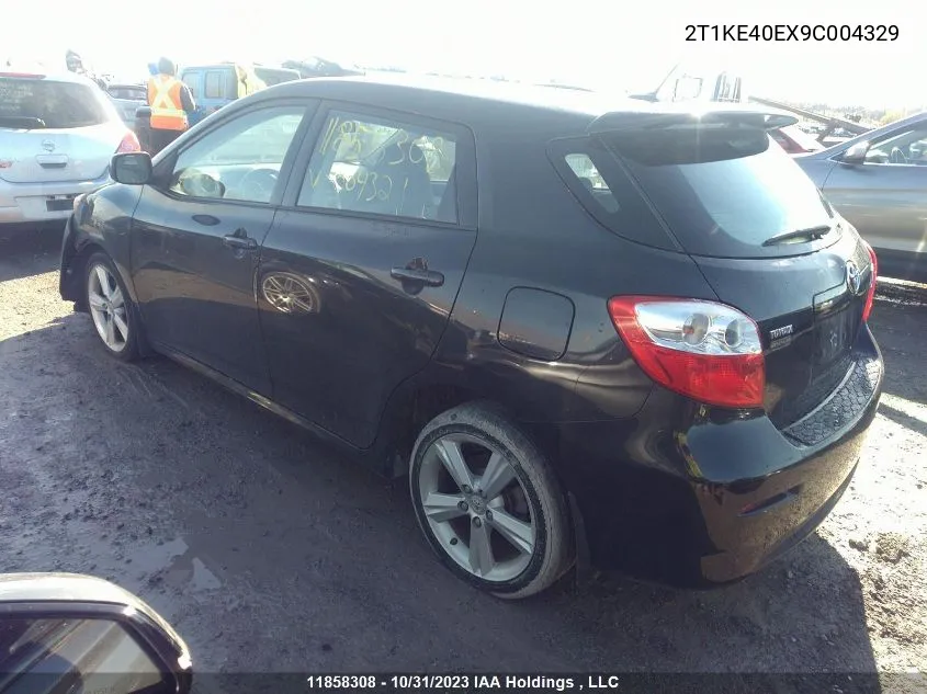 2T1KE40EX9C004329 2009 Toyota Matrix Xr